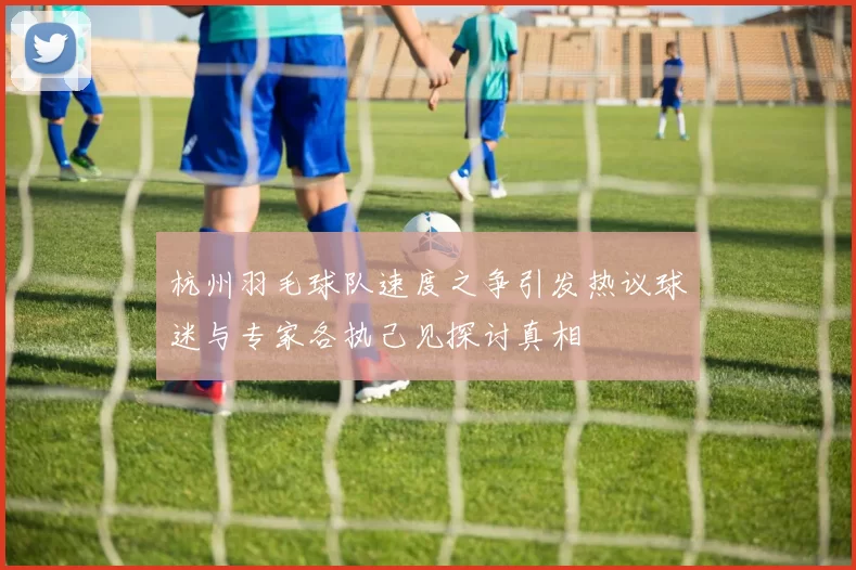 杭州羽毛球队速度之争引发热议球迷与专家各执己见探讨真相